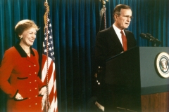 President George H. W. Bush nominates Barbara Hackman Franklin as Commerce Secretary, December 1991