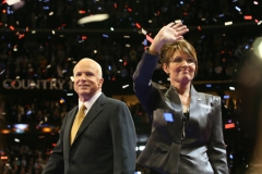 John McCain and Sarah Palin at the 2008 Republican National Convention