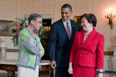 With Justice Kagan and President Obama