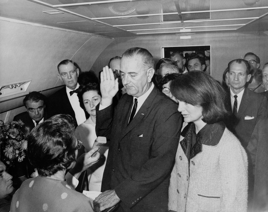 Lyndon_B._Johnson_taking_the_oath_of_office,_November_1963 copy
