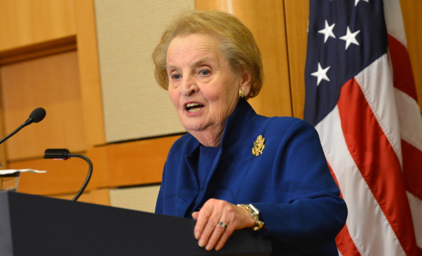 Madeleine K Albright Us Presidential History 2292
